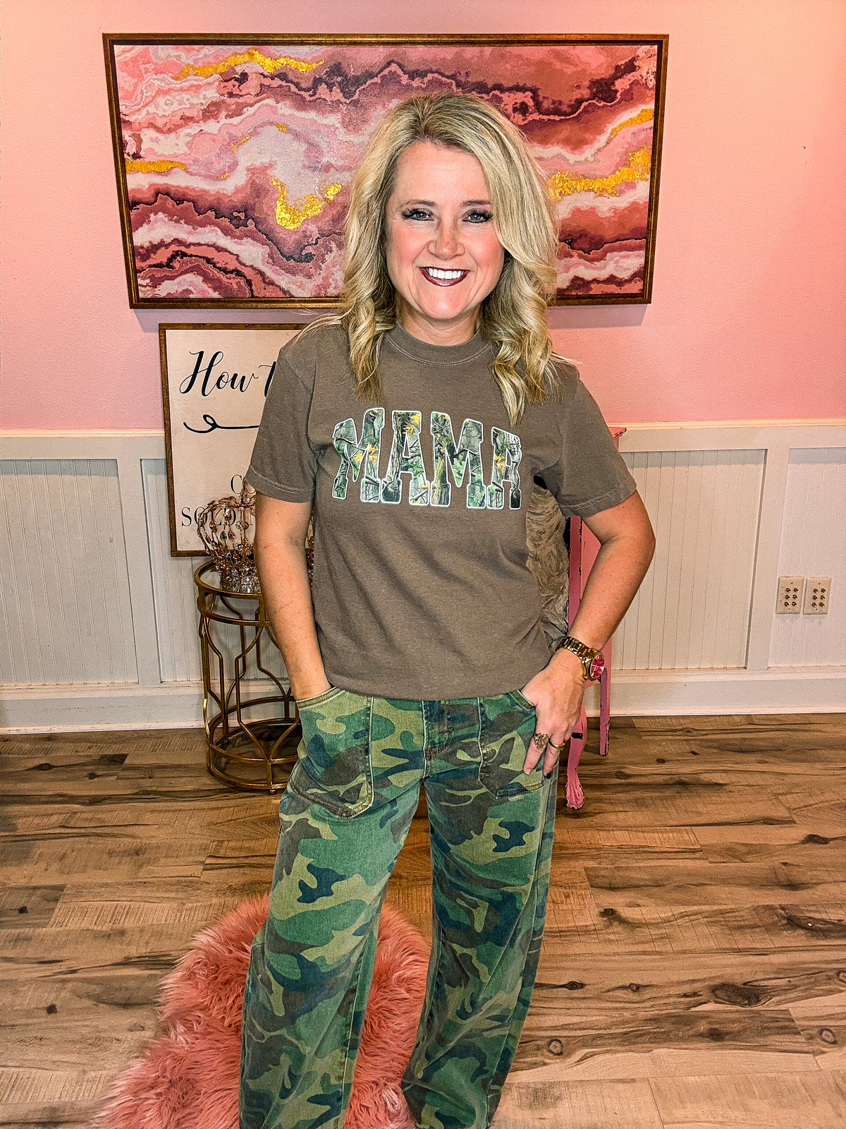 Camo Mama Tee