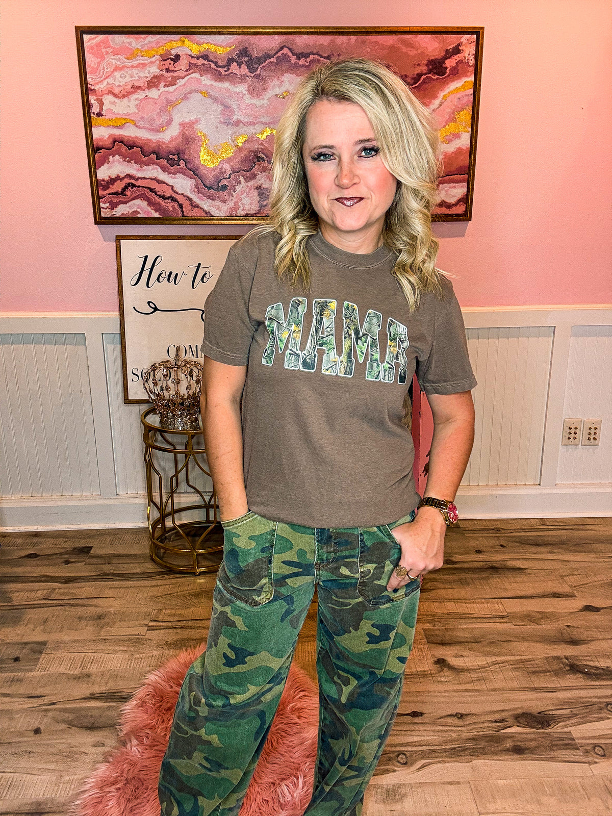 Camo Mama Tee