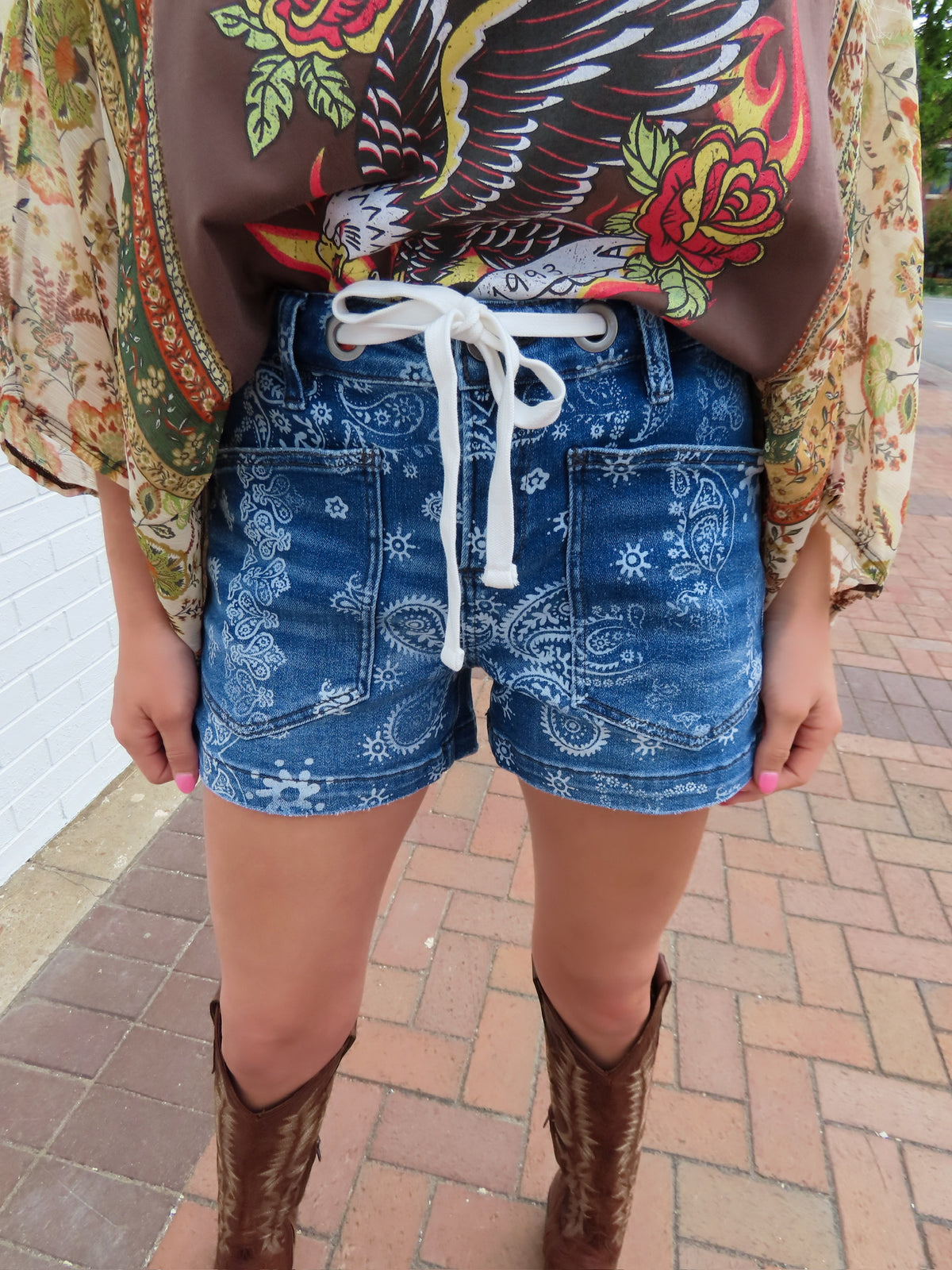 Paisley Risen Shorts