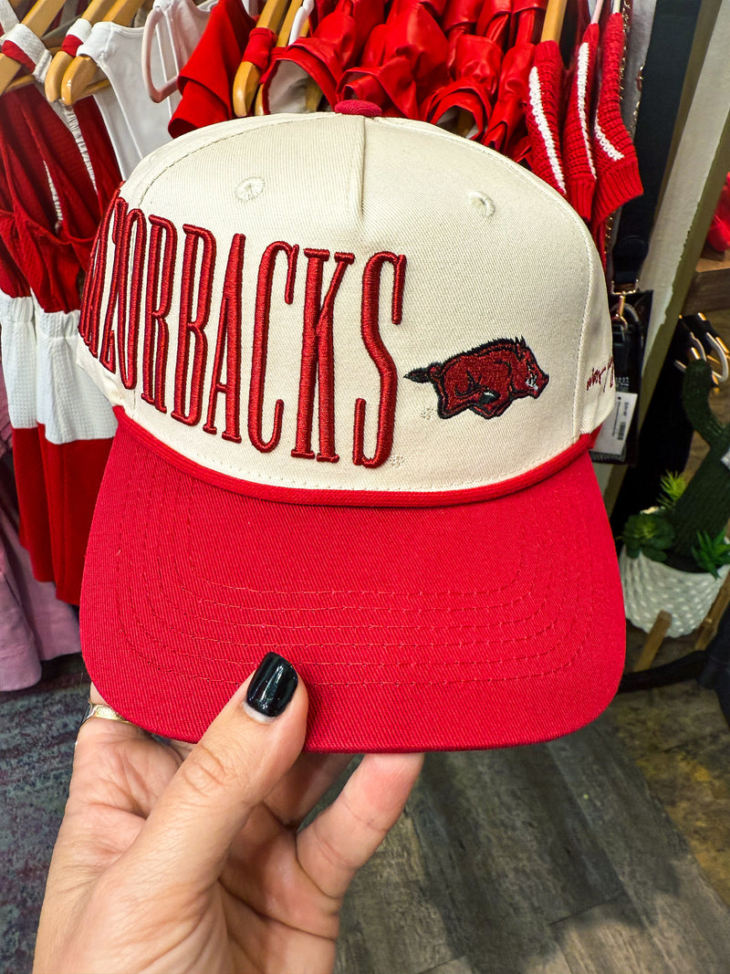 Razorbacks HOG Trucker Cap