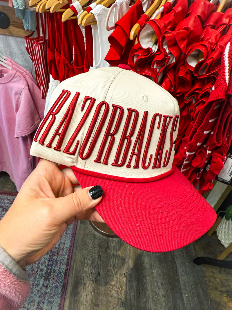 Razorbacks HOG Trucker Cap