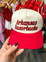 Arkansas Razorback Embroidered Cap