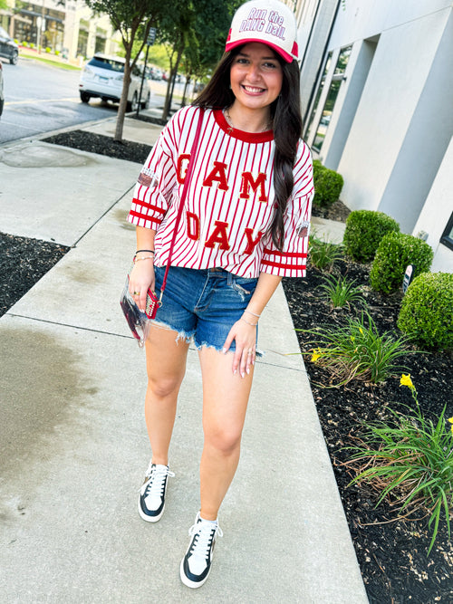 Gameday Striped Top