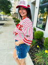 Gameday Striped Top