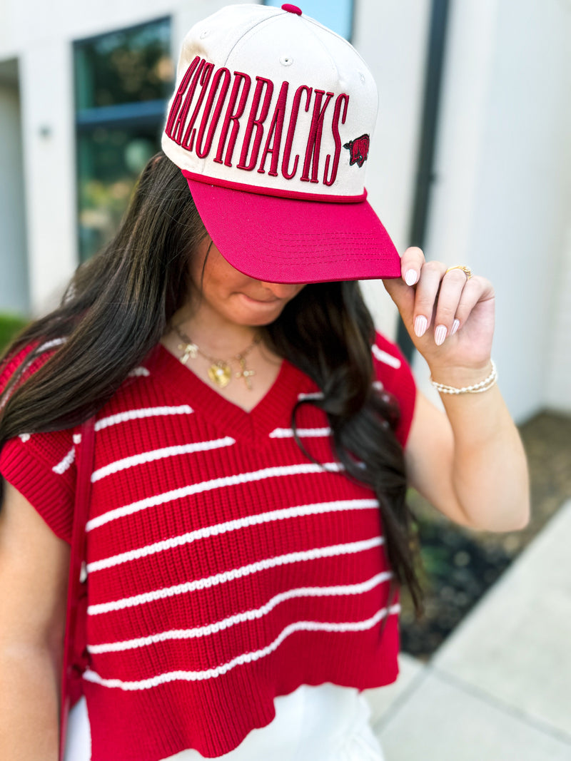 Razorbacks HOG Trucker Cap
