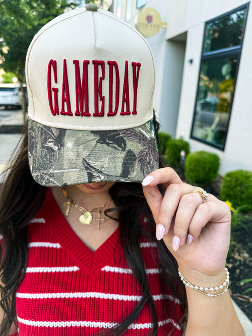 Camo Gameday Cap