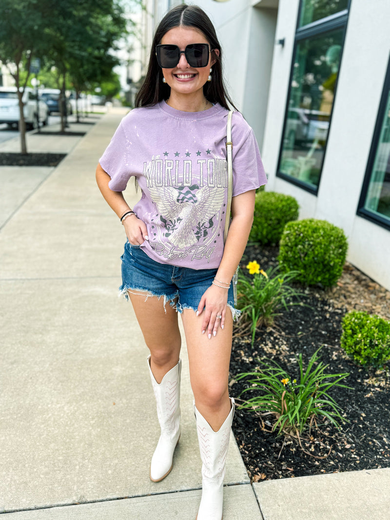 Purple Eagle Tee