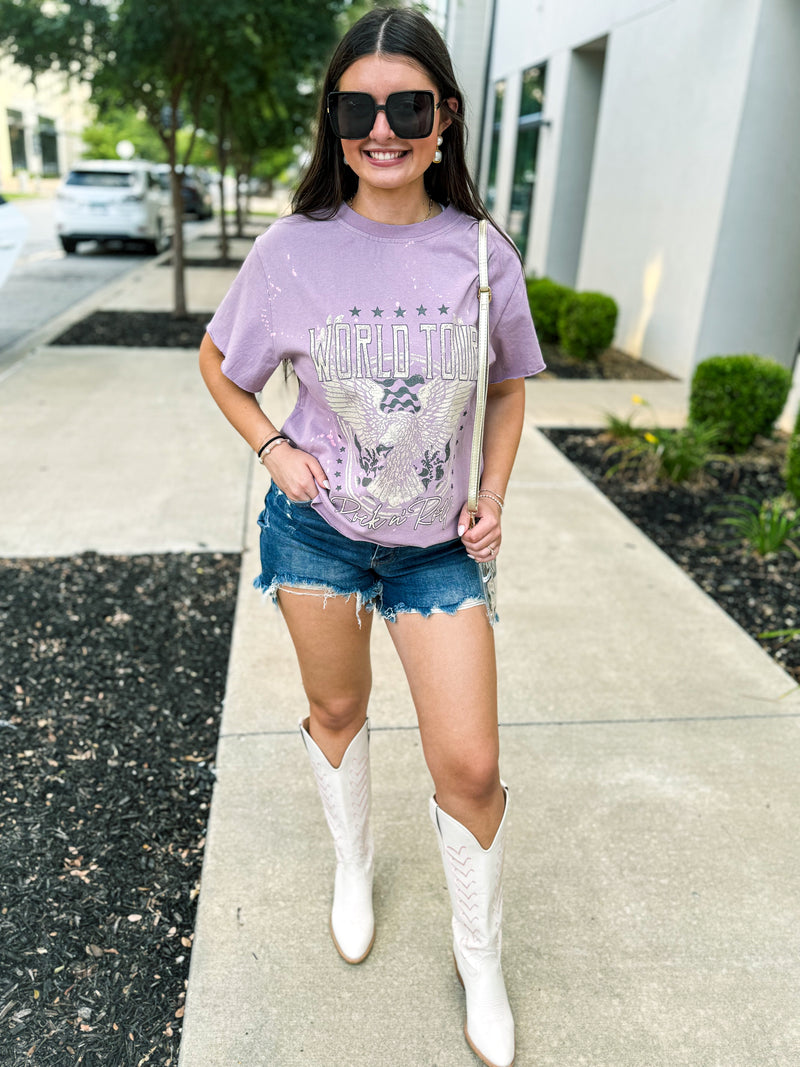 Purple Eagle Tee