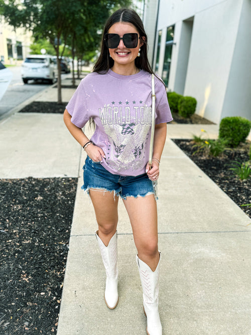 Purple Eagle Tee
