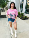 Free Bird Roses Tee