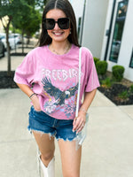 Free Bird Roses Tee