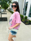 Free Bird Roses Tee