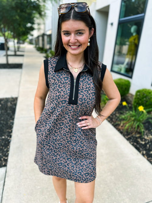 Leopard Pocket Dress