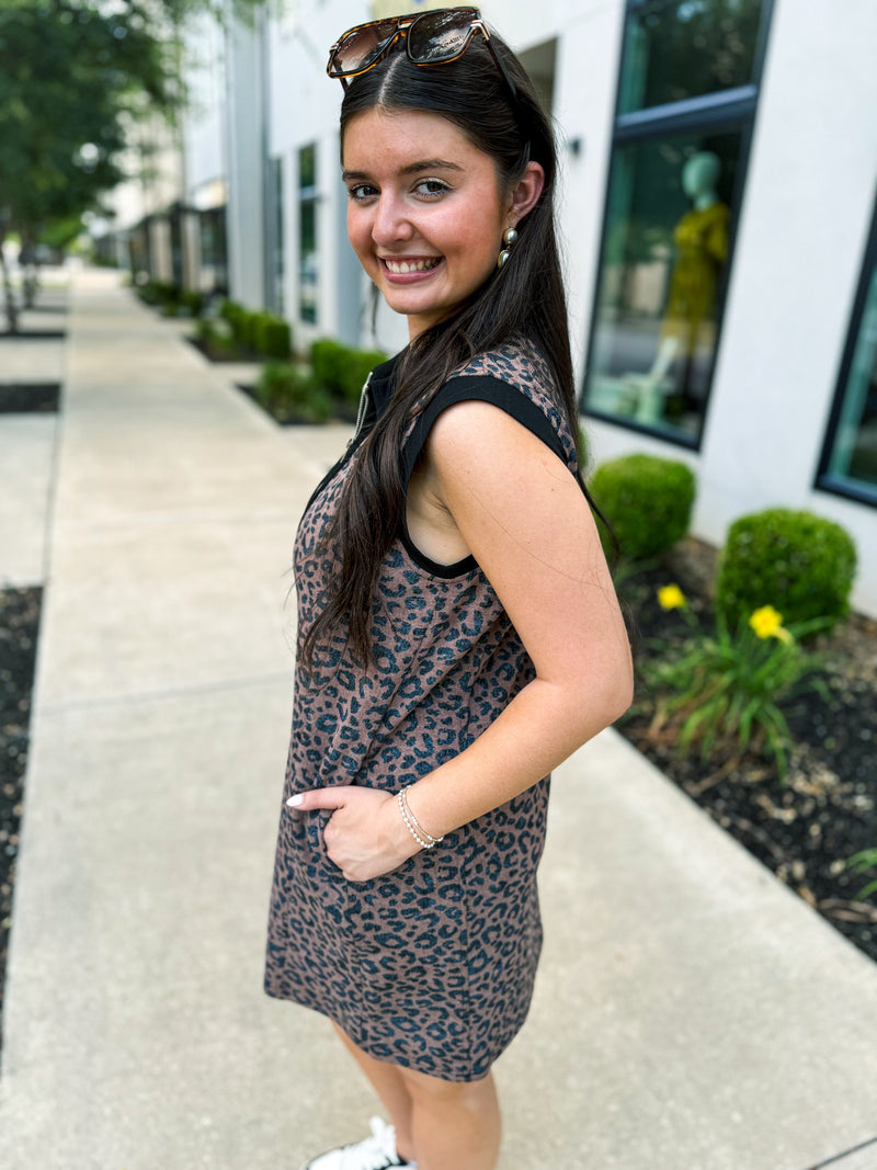 Leopard Pocket Dress