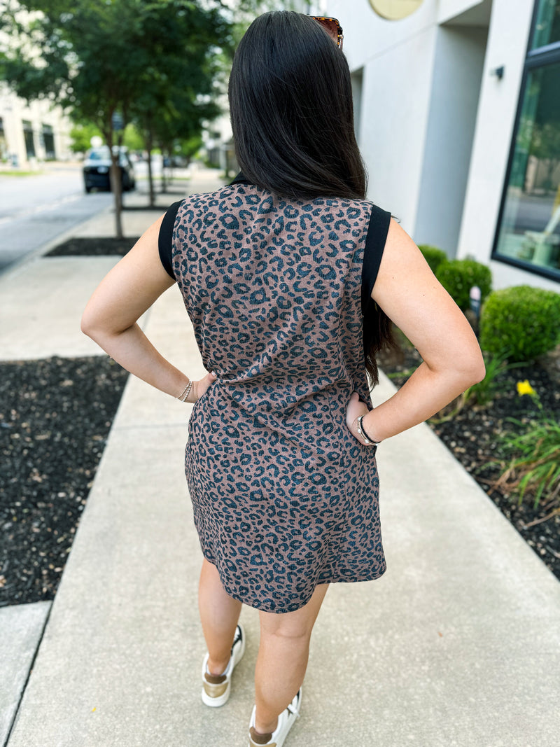 Leopard Pocket Dress