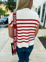 White Zenana Sweater Vest