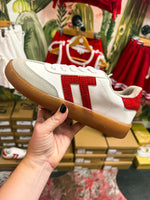 Red & White Sneakers