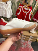 Red & White Sneakers