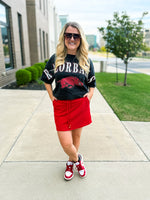 Red Skort-Jess Lea