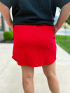 Red Skort-Jess Lea