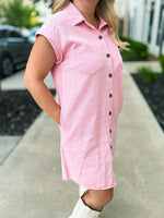 Pink Pocket Dress