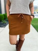 Camel Skort-Jess Lea