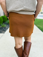 Camel Skort-Jess Lea