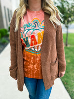 Deep Camel Zenana Cardigan