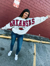 Arkansas Embroidered Pullover