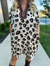 Animal Print Entro Pocket Dress