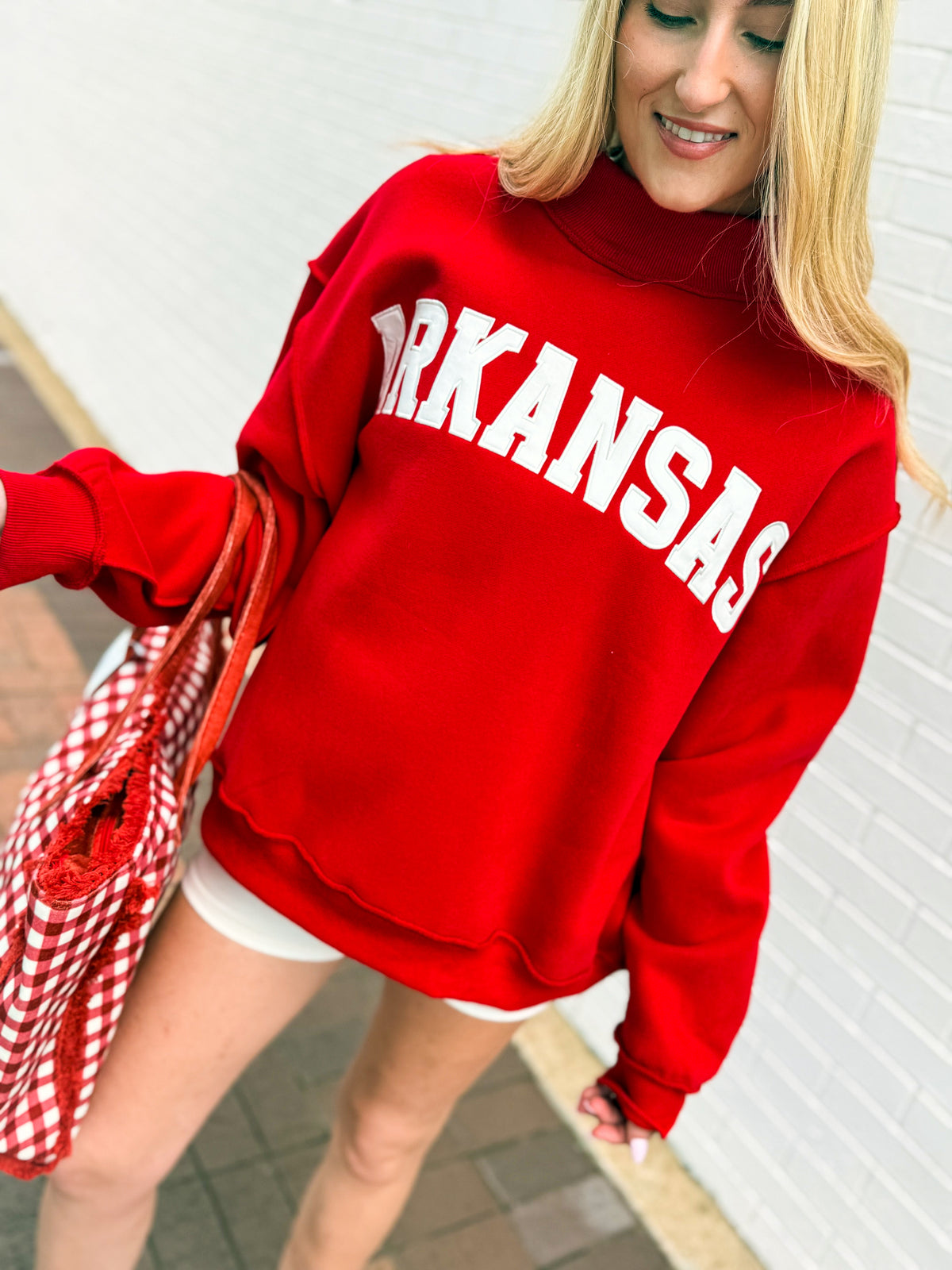 Mock Neck Arkansas Pullover