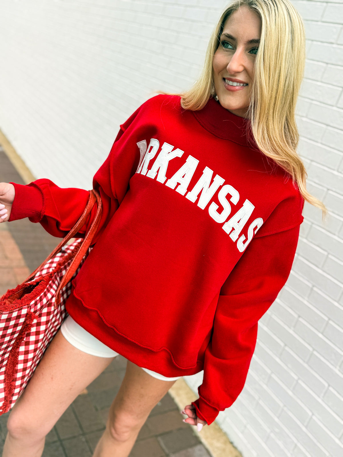 Mock Neck Arkansas Pullover