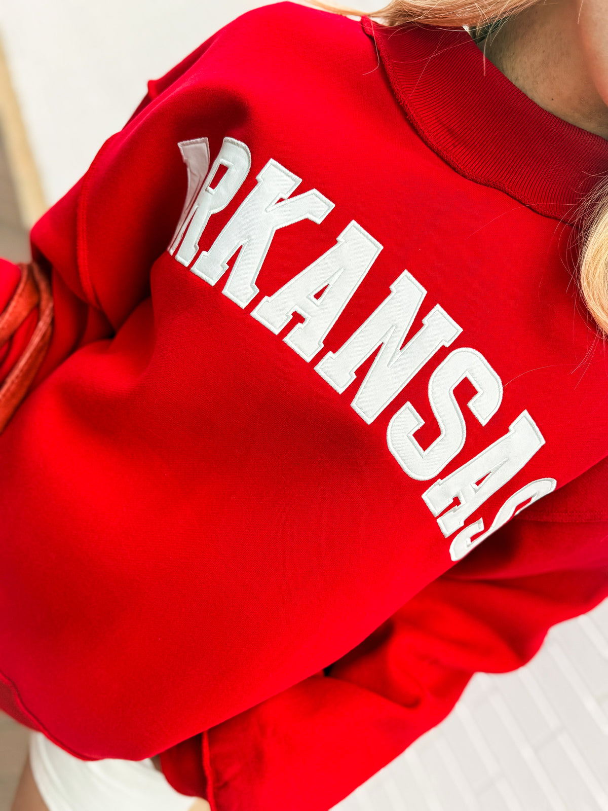 Mock Neck Arkansas Pullover