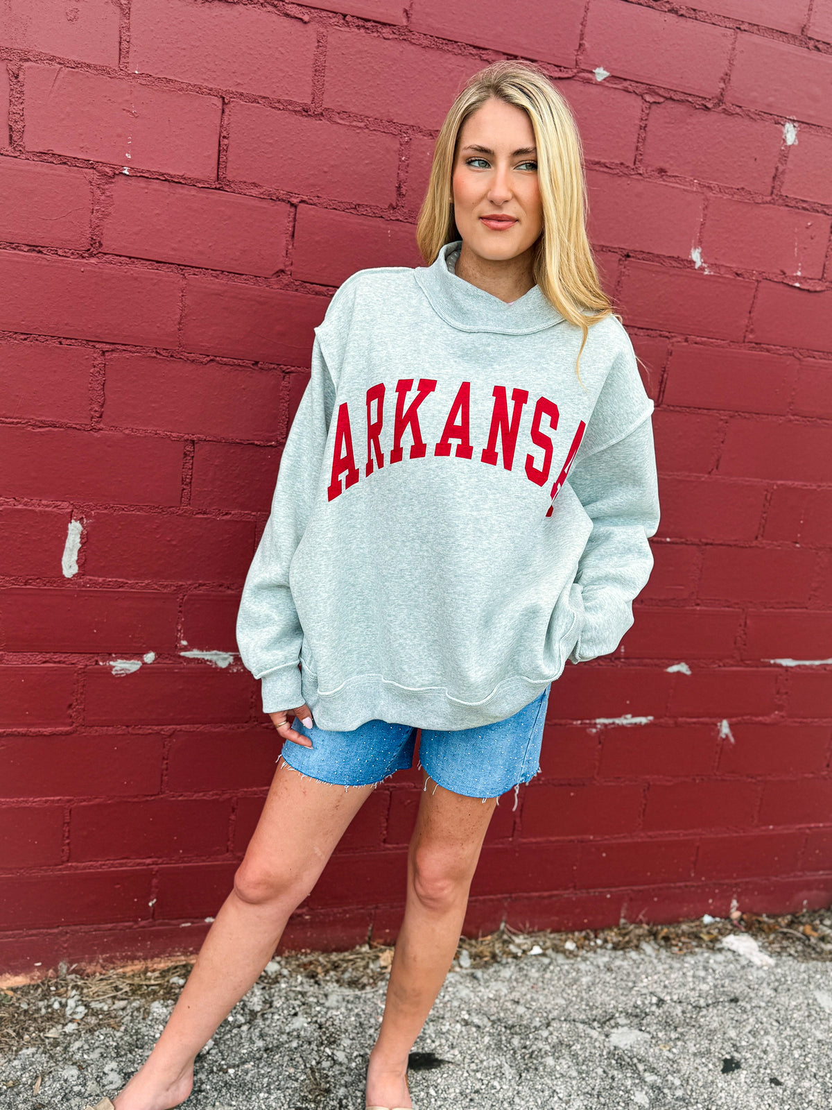 Reversible Arkansas Sweatshirt