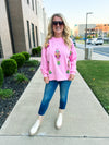 Pink Nutcracker Pullover