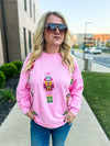 Pink Nutcracker Pullover