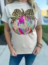 Thankful Leopard Pumpkin Tee