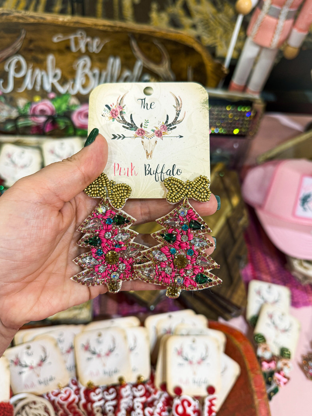 Christmas Tree Earrings