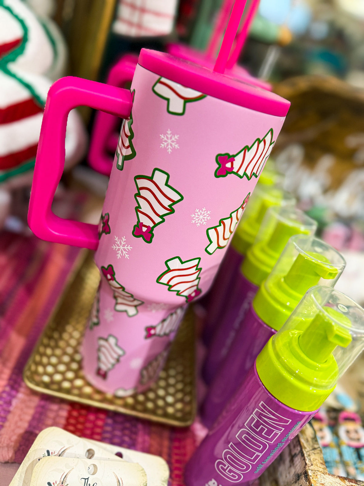 Christmas Cake Tumbler