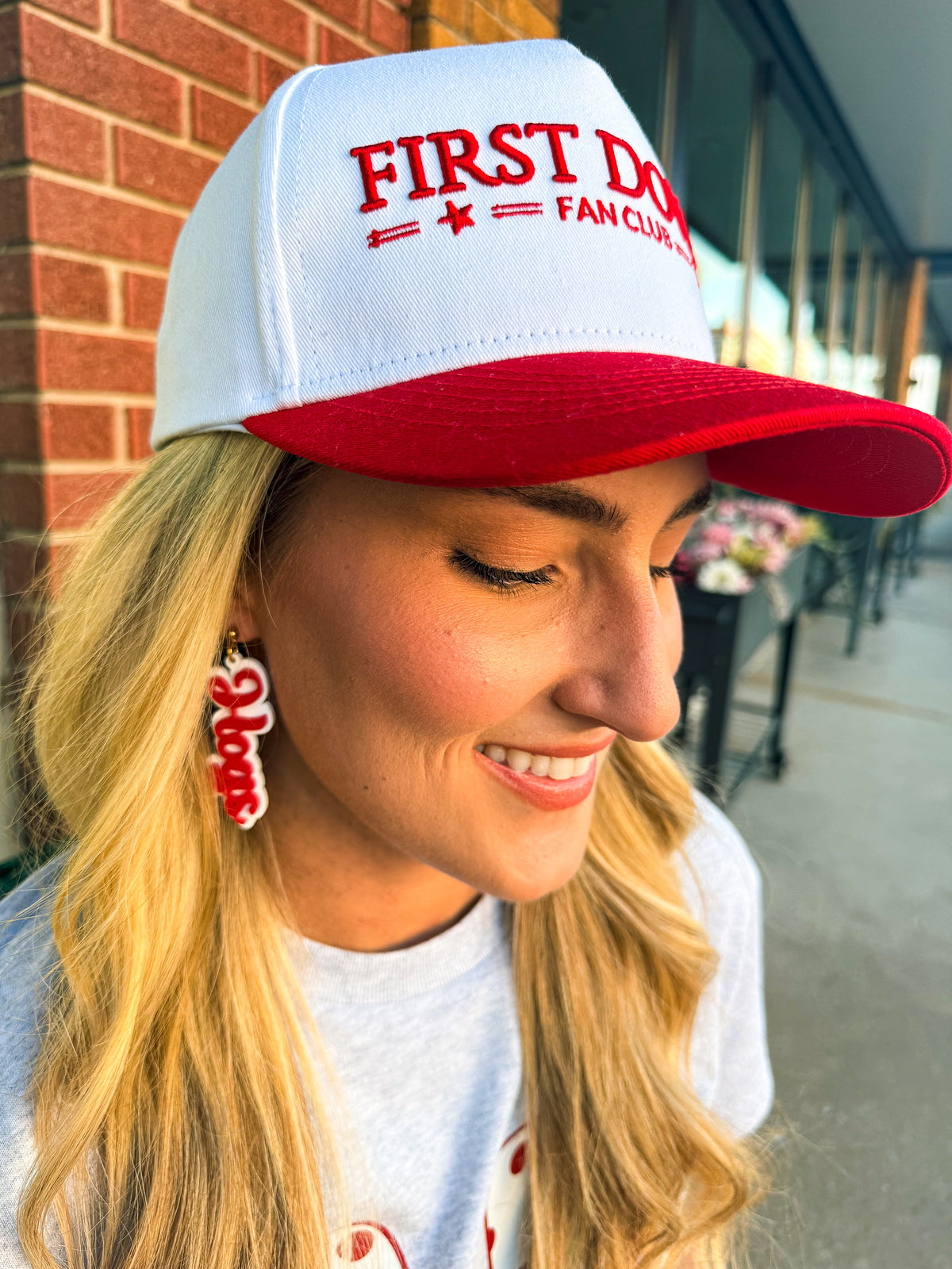 HOGS Earrings-White