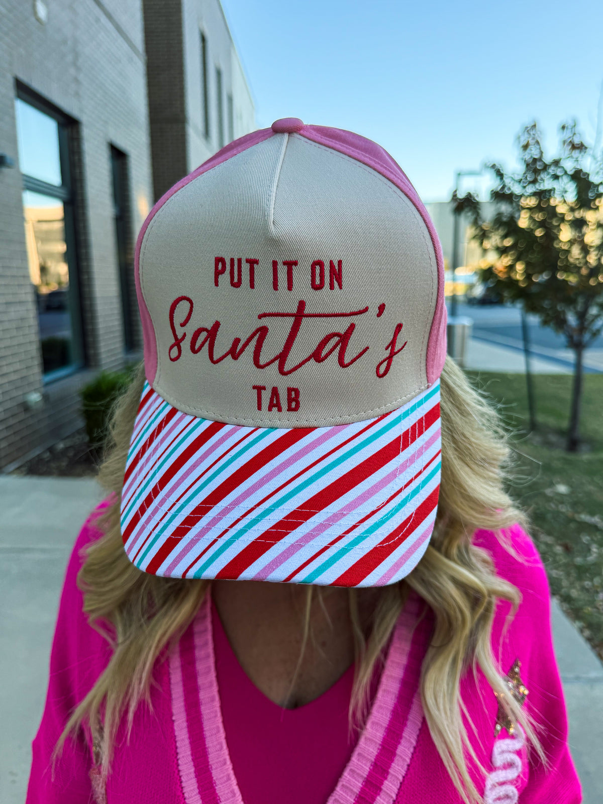 Put It On Santas Tab Cap