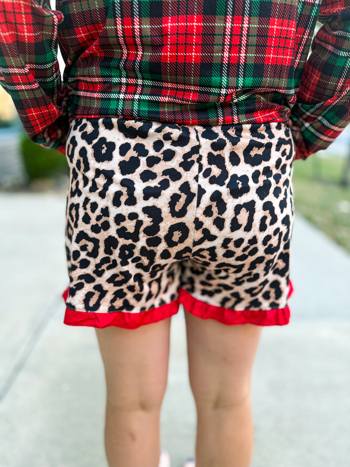 Leopard Print Pajama Set