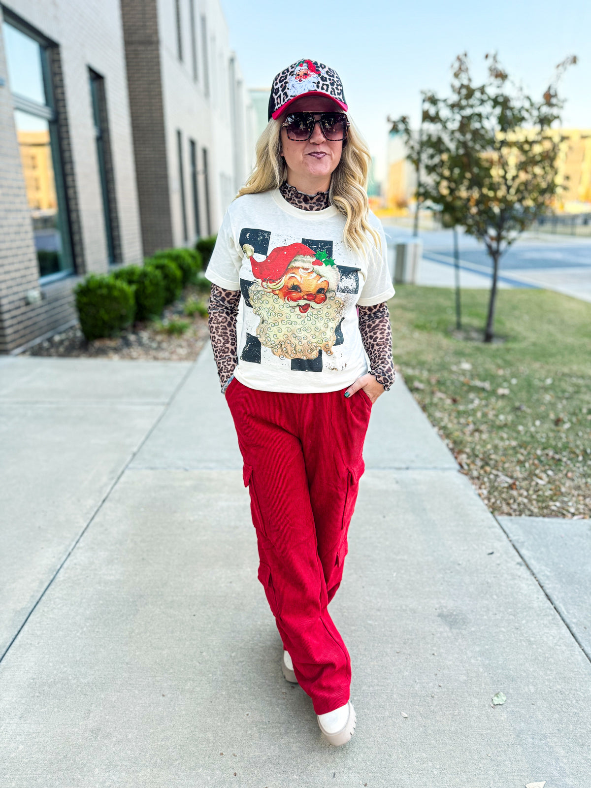 Red Corduroy Pants