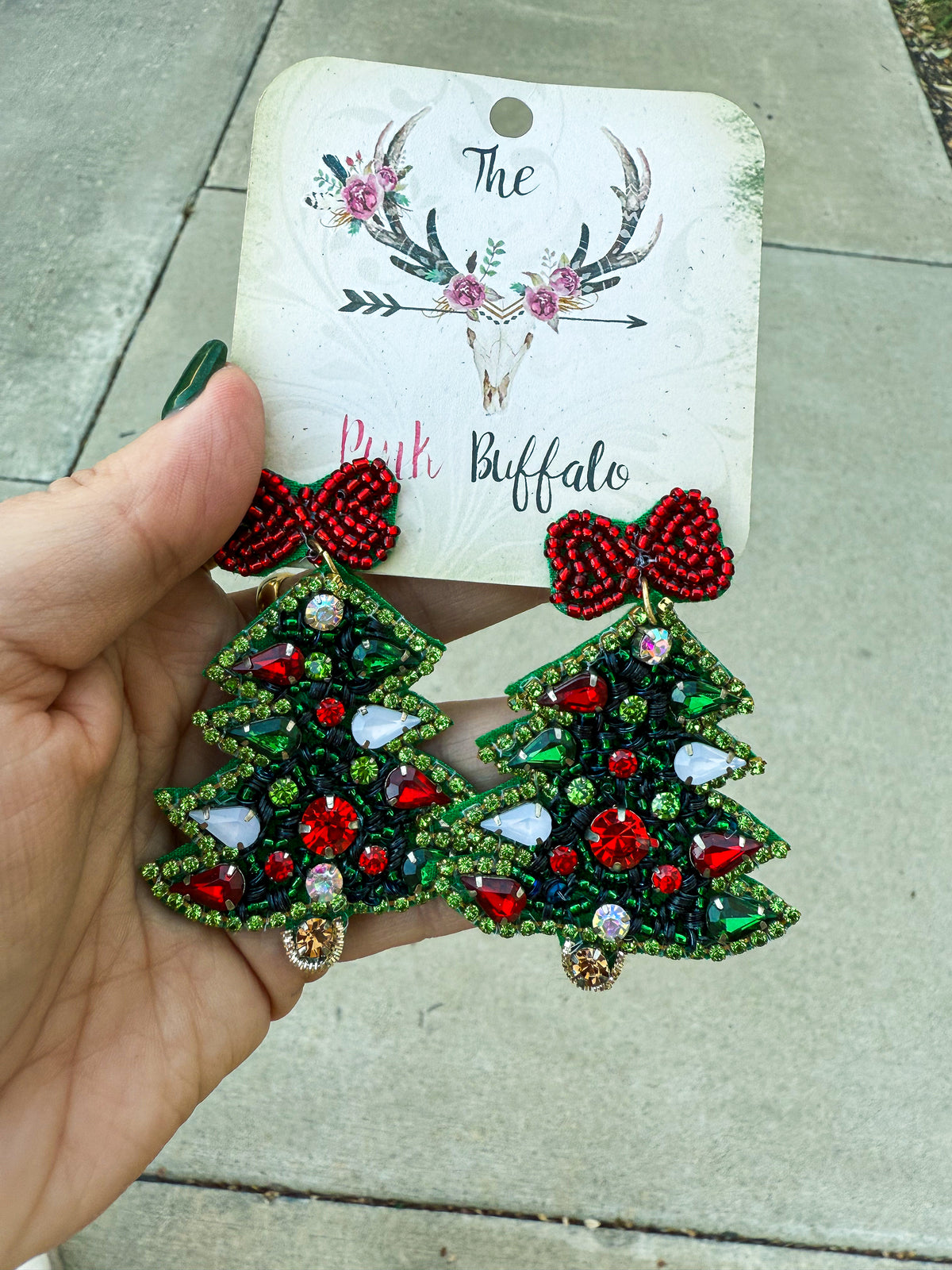 Christmas Tree Earrings