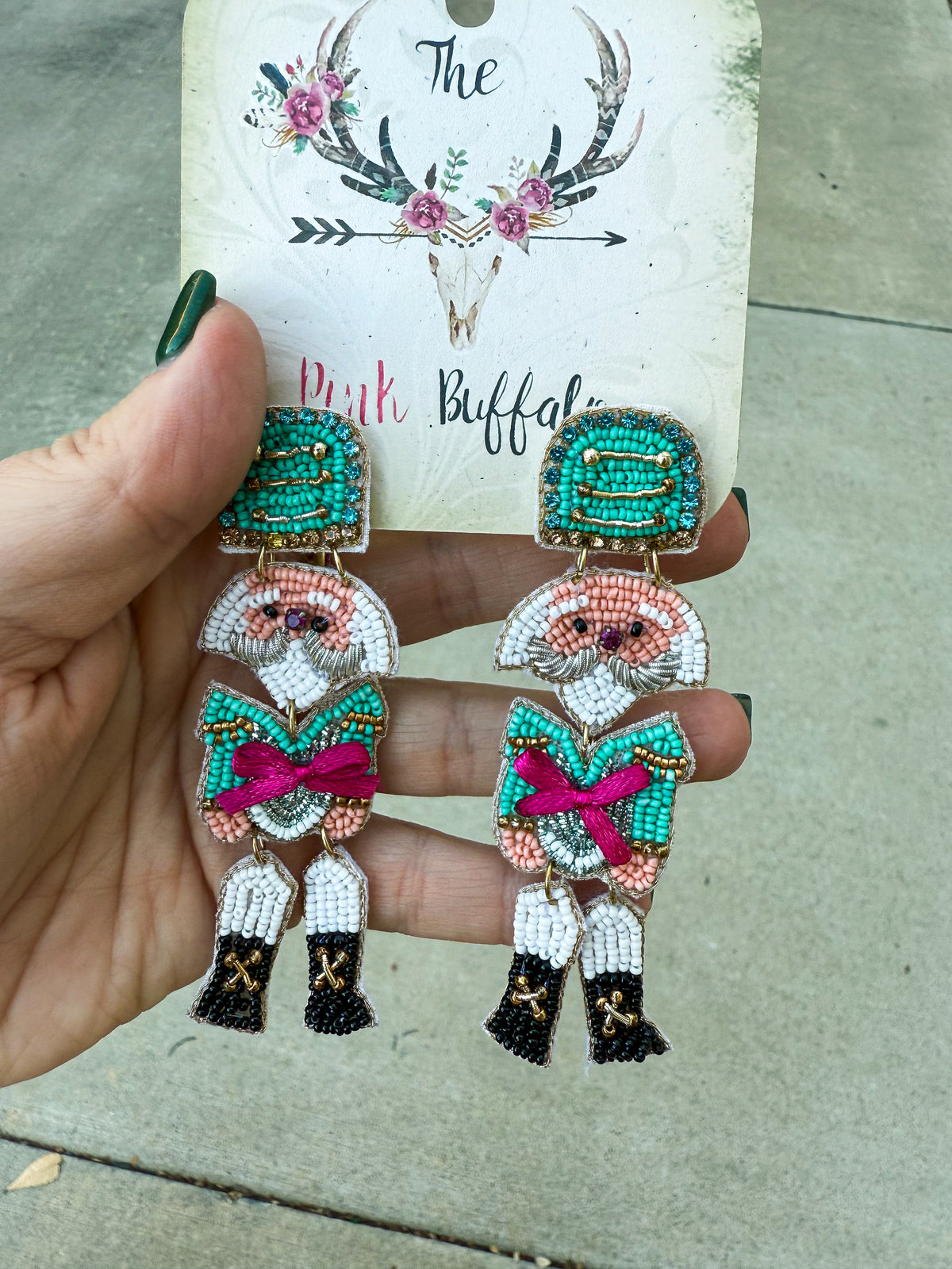 Dangle Nutcracker Earrings