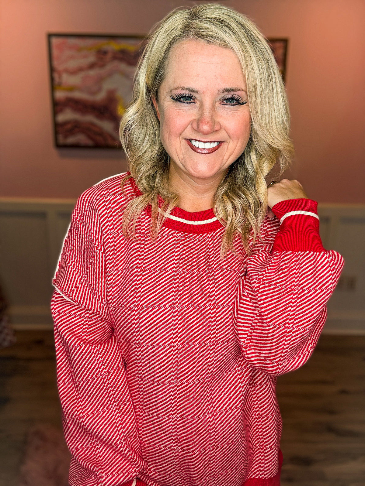 Red Sweater-Very J