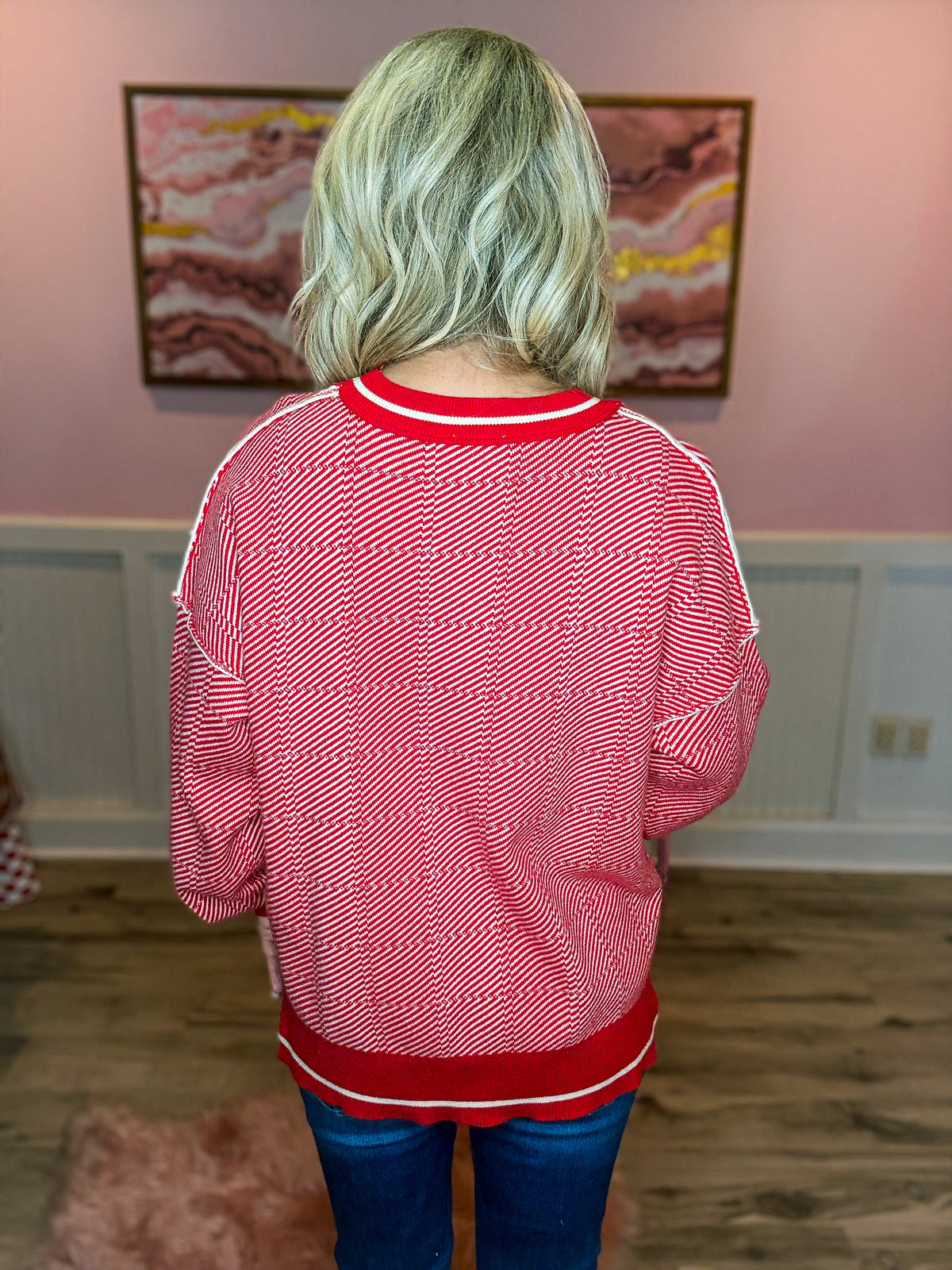 Red Sweater-Very J