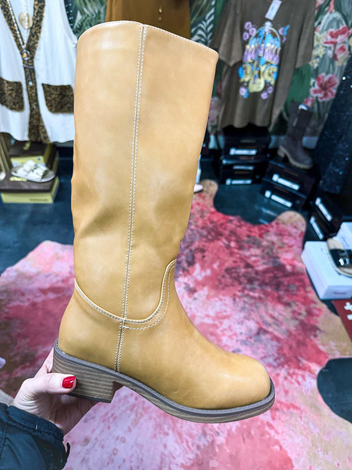 Camel Boots