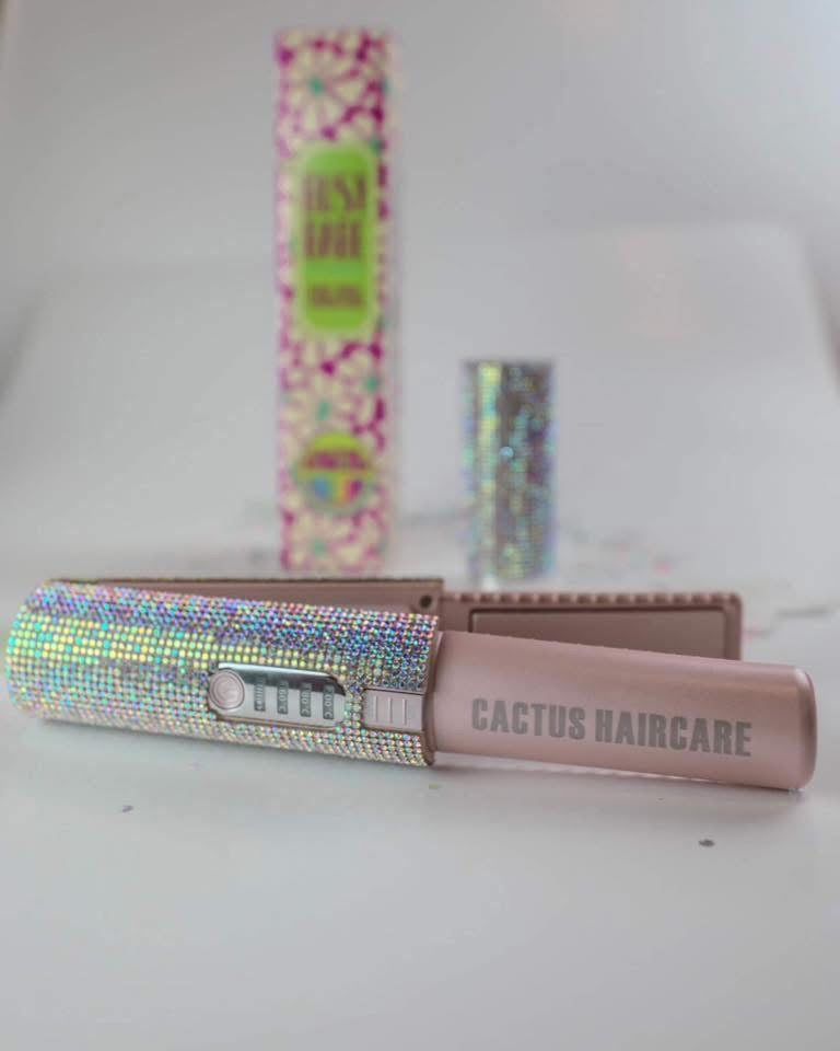 Rhinestone Travel Straightener