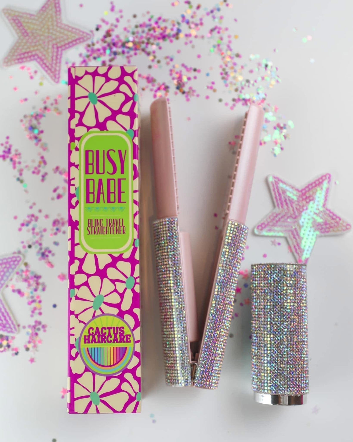 Rhinestone Travel Straightener